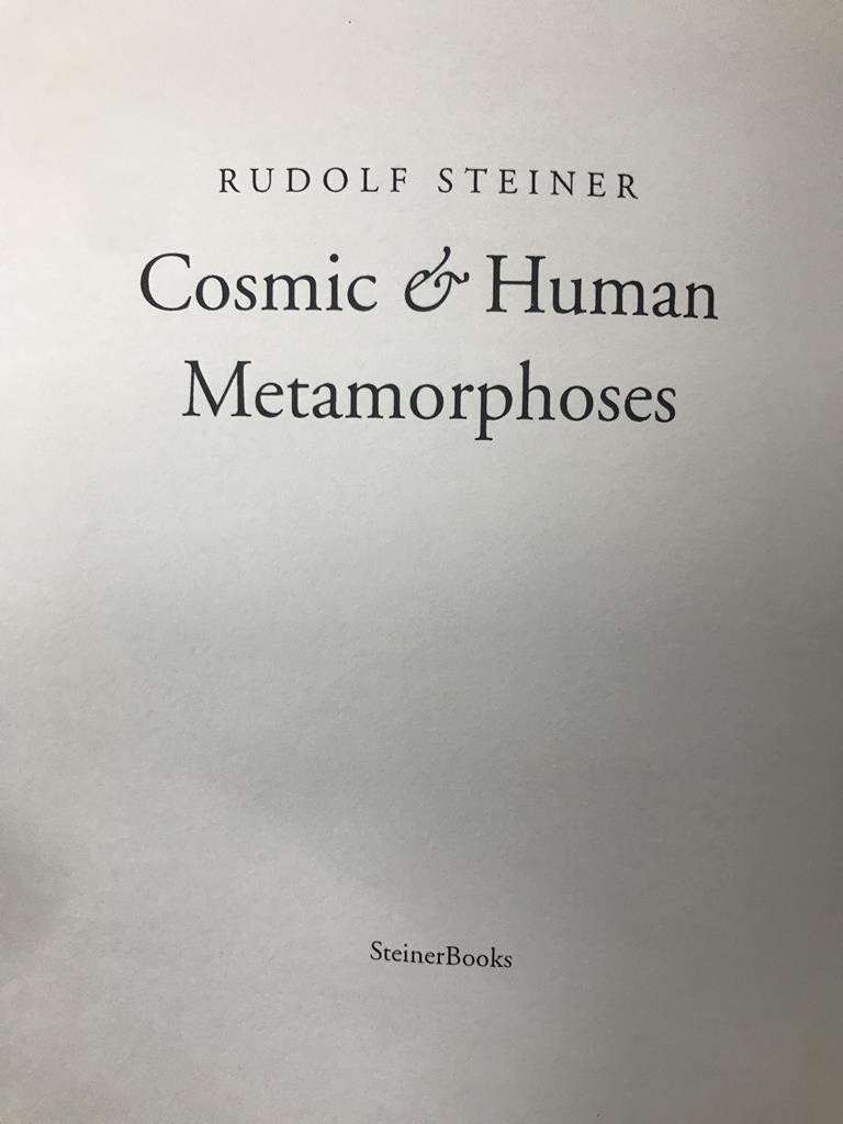 Cosmic And Human Metamorphoes