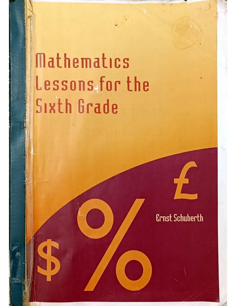 Mathematics Lessons For The Sixth Grade