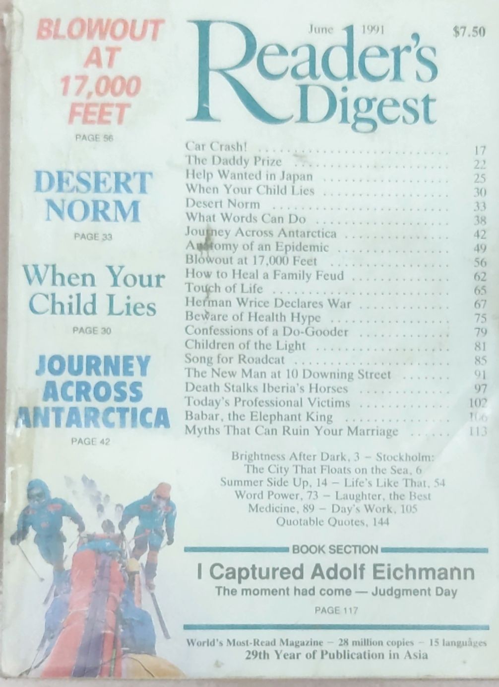 Reader's Digest June 1991