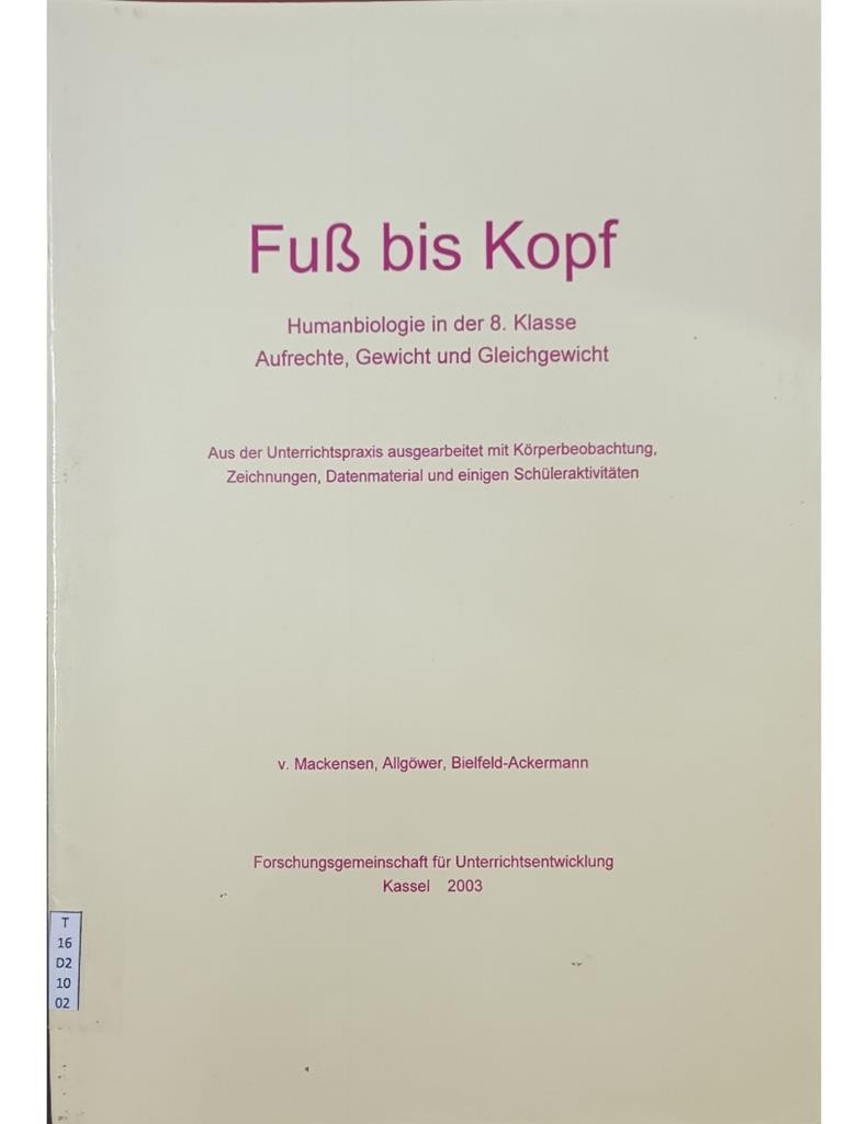 Fub bis Kopf