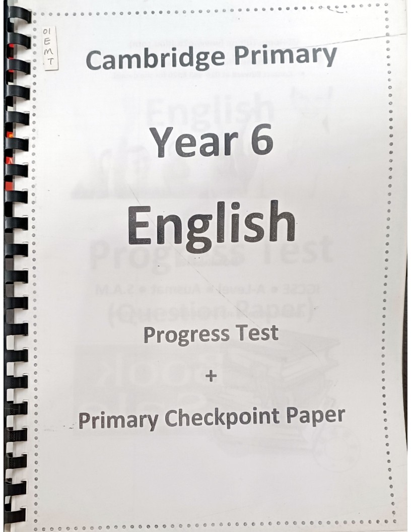 Cambridge Primary Year 6 English