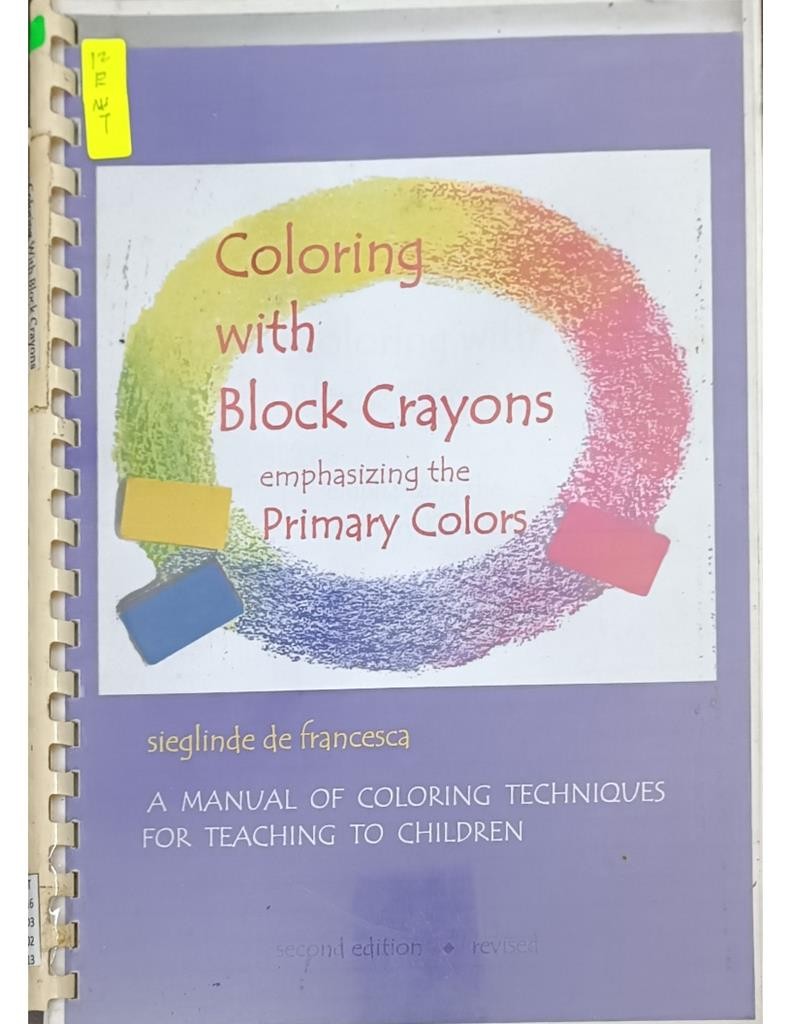 Coloring with Block Crayons