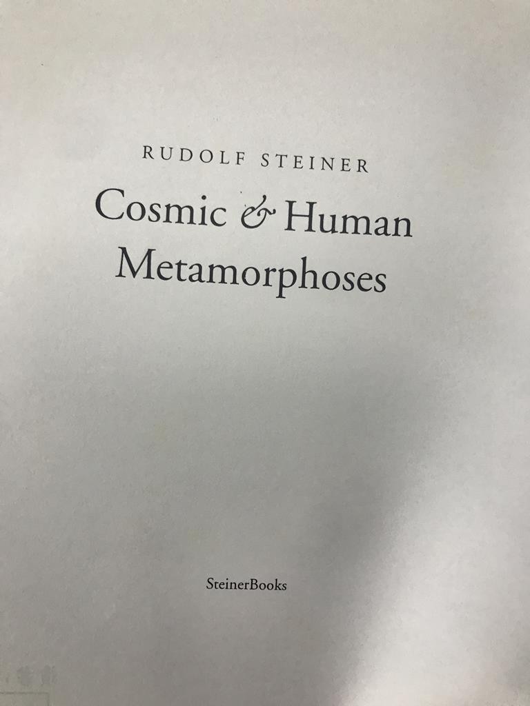 Cosmic And Human Metamorphoes