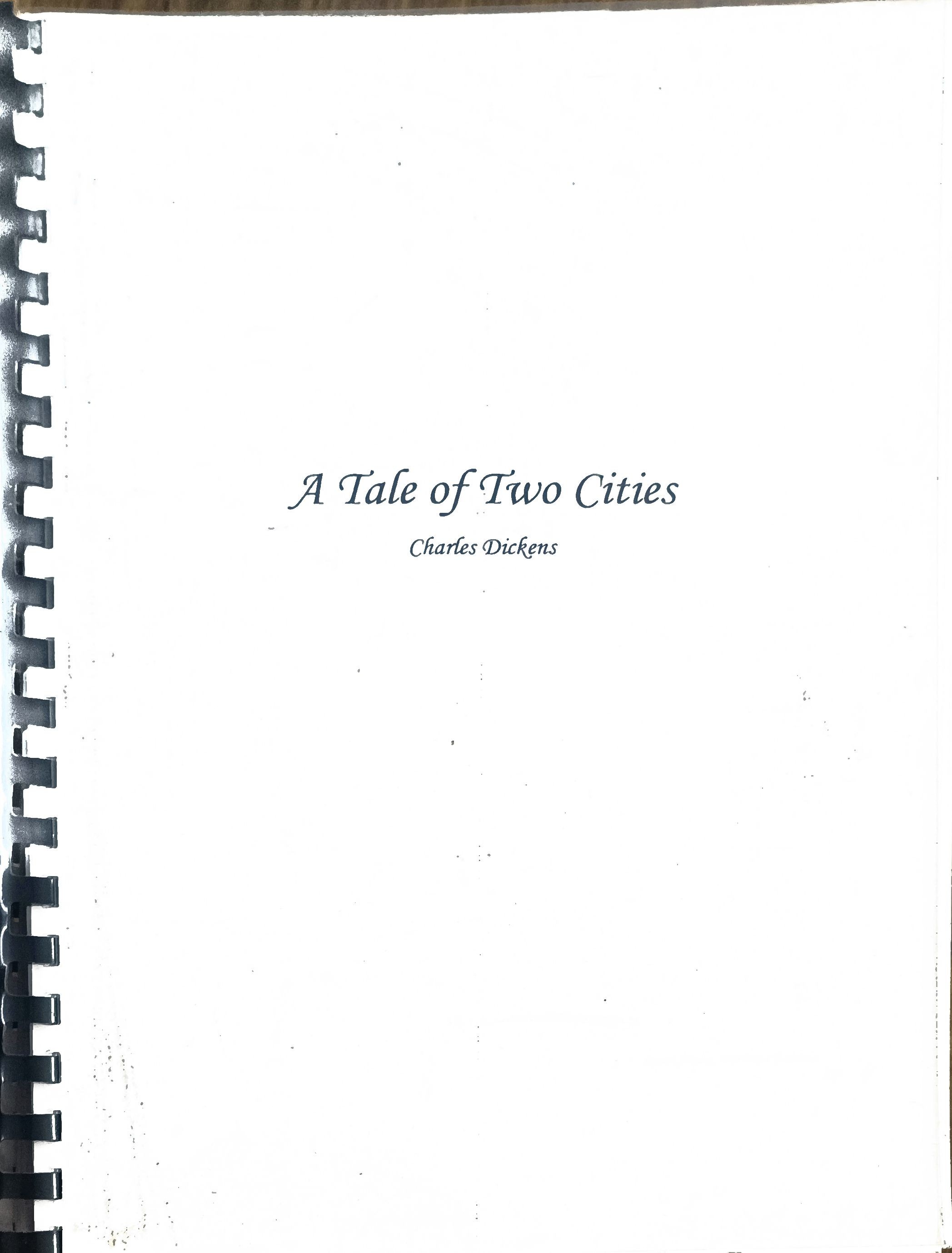 A Tale of Two Cities