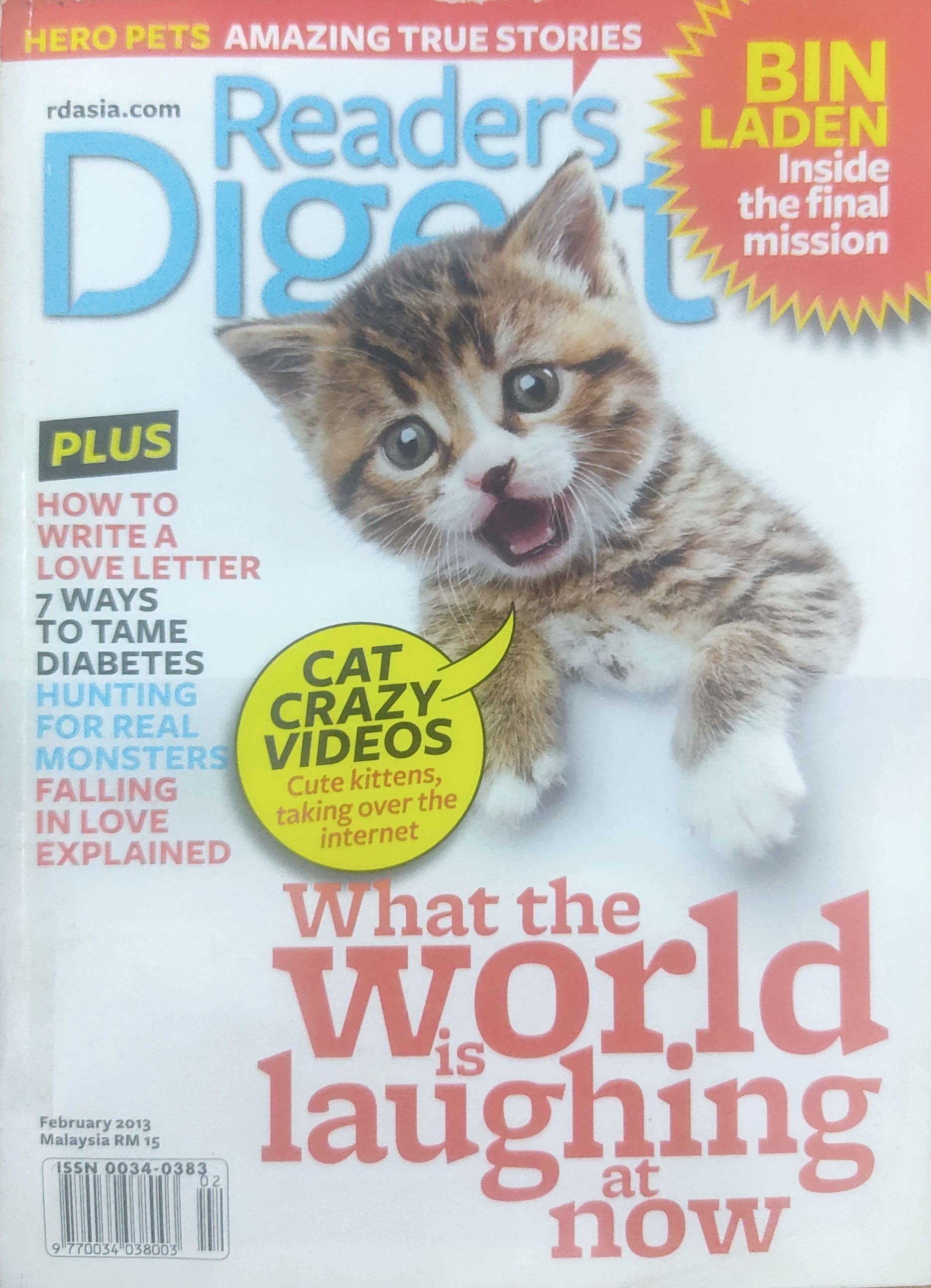 Reader's Digest Vol. 100 No. 600