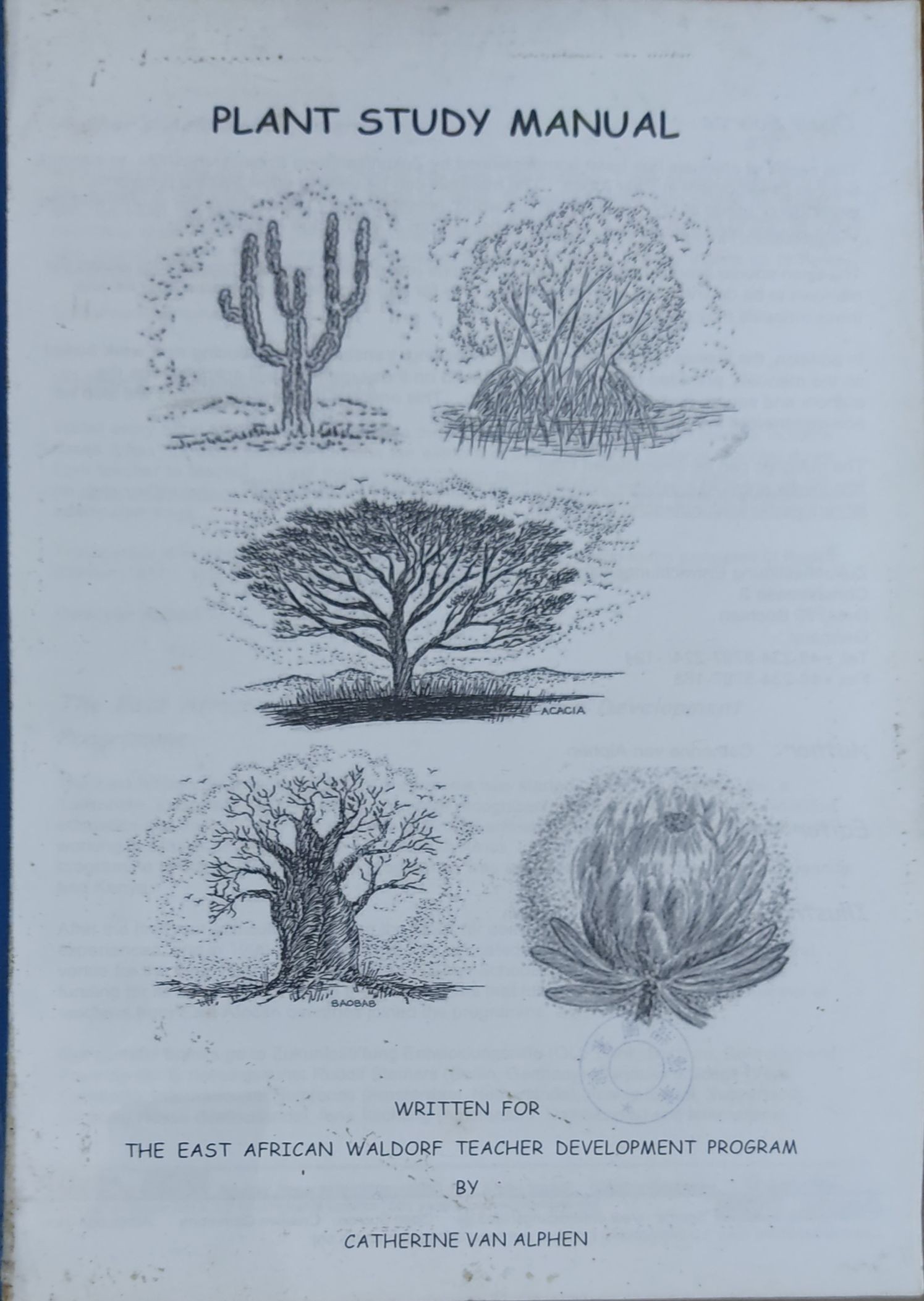 Plant Study Manual